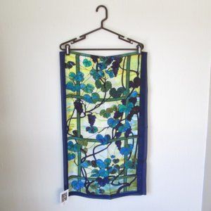 Louis C. Tiffany Grapevine Oblong Silk Scarf